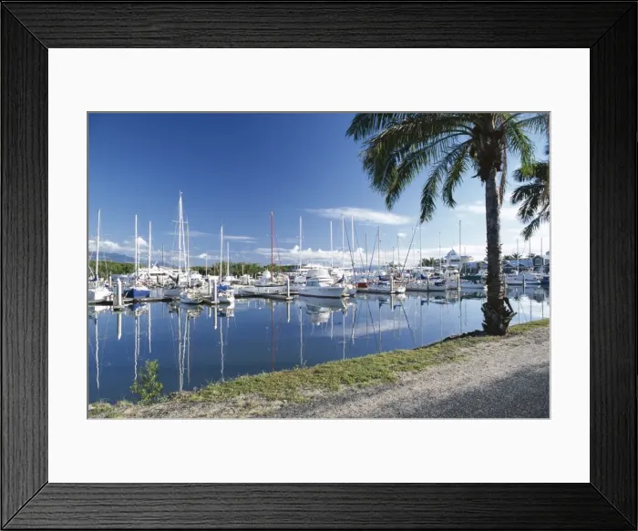 Framed Print : Marina, Port Douglas, Queensland, Australia, Pacific Framed Print : Marina, Port Douglas, Queensland, Australia, Pacific