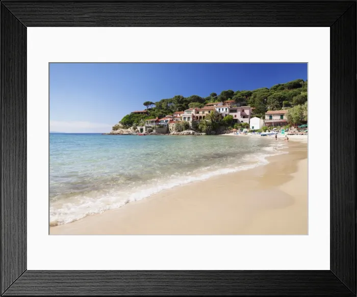 Framed Print : Beach at Scaglieri Bay, Island of Elba, Livorno Province, Tuscany, Italy, Europe Framed Print : Beach at Scaglieri Bay, Island of Elba, Livorno Province, Tuscany, Italy, Europe
