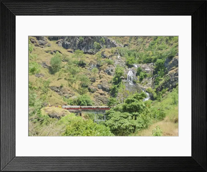 Framed Print : Scenic railway, Cairns to Kuranda, Queensland, Australia Framed Print : Scenic railway, Cairns to Kuranda, Queensland, Australia