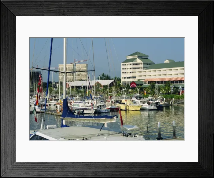 Framed Print : Boat harbour, Cairns, Queensland, Australia Framed Print : Boat harbour, Cairns, Queensland, Australia