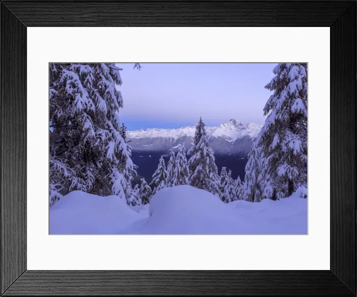 Framed Print : The autumn snowy landscape, Casera Lake, Livrio Valley, Orobie Alps, Valtellina, Lombardy