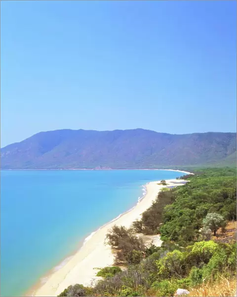 The coast between Cairns and Port Douglas on the Cook Highway, Queensland, Australia