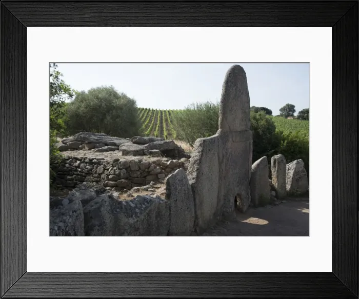 Framed Print : Coddhu Vecchju (Tomba di Giganti), a megalithic Sardinian gallery grave, near Arzachena Framed Print : Coddhu Vecchju (Tomba di Giganti), a megalithic Sardinian gallery grave, near Arzachena