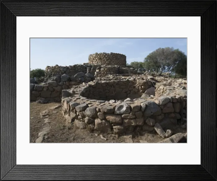 Framed Print : Nuraghe La Prisgiona archaeological site, dating from 1300 BC, near Arzachena, Sardinia Framed Print : Nuraghe La Prisgiona archaeological site, dating from 1300 BC, near Arzachena, Sardinia
