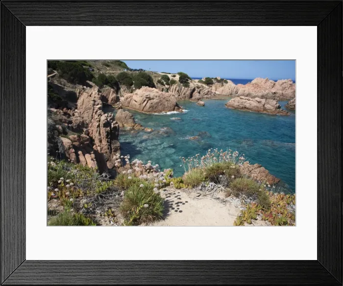 Framed Print : The sea at Costa Paradiso, Sardinia, Italy, Mediterranean, Europe Framed Print : The sea at Costa Paradiso, Sardinia, Italy, Mediterranean, Europe