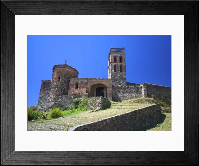Framed Print : The Mezquita (mosque), Almonastar la Real, Huelva Province, Sierra Morena, Andalucia Framed Print : The Mezquita (mosque), Almonastar la Real, Huelva Province, Sierra Morena, Andalucia