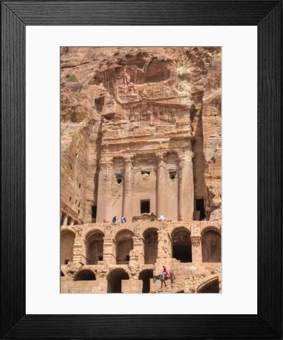 Framed Print : Urn Tomb, Royal Tombs, Petra, UNESCO World Heritage Site, Jordan, Middle East Framed Print : Urn Tomb, Royal Tombs, Petra, UNESCO World Heritage Site, Jordan, Middle East