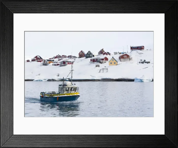 Framed Print : Ilulissat, Greenland, Denmark, Polar Regions Framed Print : Ilulissat, Greenland, Denmark, Polar Regions