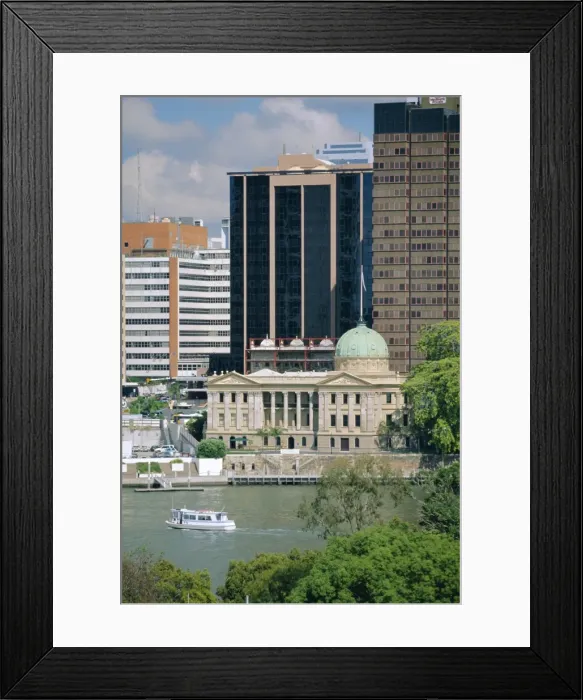 Framed Print : Brisbane, Queensland, Australia Framed Print : Brisbane, Queensland, Australia