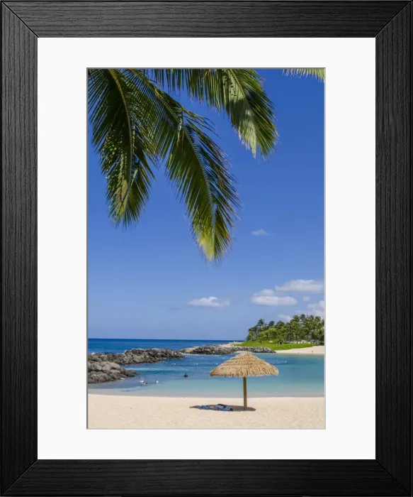 Framed Print : Ko Olina Beach, west coast, Oahu, Hawaii, United States of America, Pacific Framed Print : Ko Olina Beach, west coast, Oahu, Hawaii, United States of America, Pacific