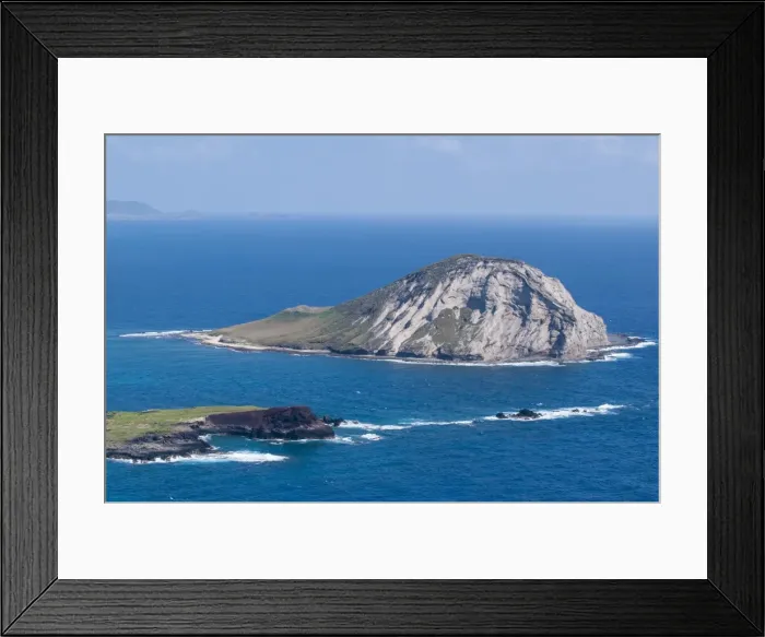 Framed Print : Rabbit Island, Waimanalo Bay, Windward Coast, Oahu, Hawaii, United States of America Framed Print : Rabbit Island, Waimanalo Bay, Windward Coast, Oahu, Hawaii, United States of America