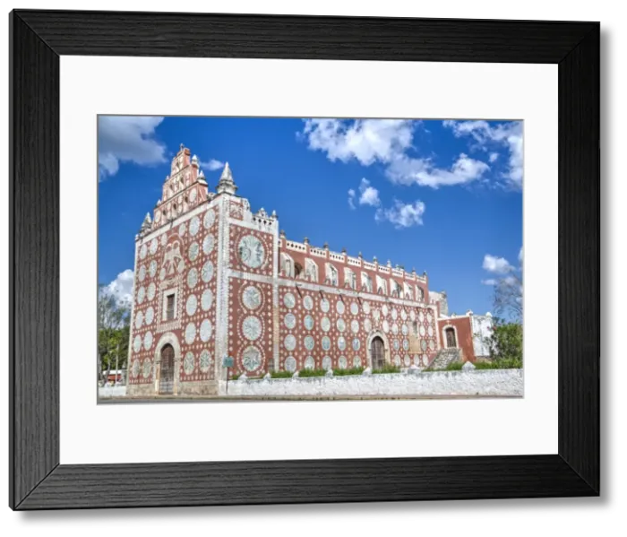 Framed Print : Santo Domingo de Guzman Church and Convent, built in 1646, Uayma, Yucatan, Mexico Framed Print : Santo Domingo de Guzman Church and Convent, built in 1646, Uayma, Yucatan, Mexico