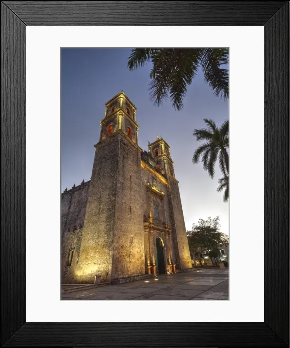 Framed Print : Cathedral de San Gervasio, completed in 1570, Valladolid, Yucatan, Mexico, North America Framed Print : Cathedral de San Gervasio, completed in 1570, Valladolid, Yucatan, Mexico, North America