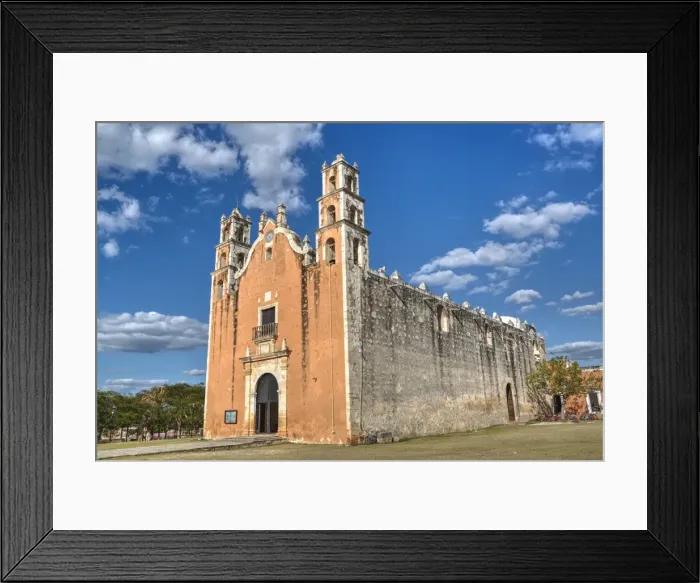 Framed Print : Virgin of Assumption Convent, completed 1751, Tecoh, Route of the Convents, Yucatan Framed Print : Virgin of Assumption Convent, completed 1751, Tecoh, Route of the Convents, Yucatan