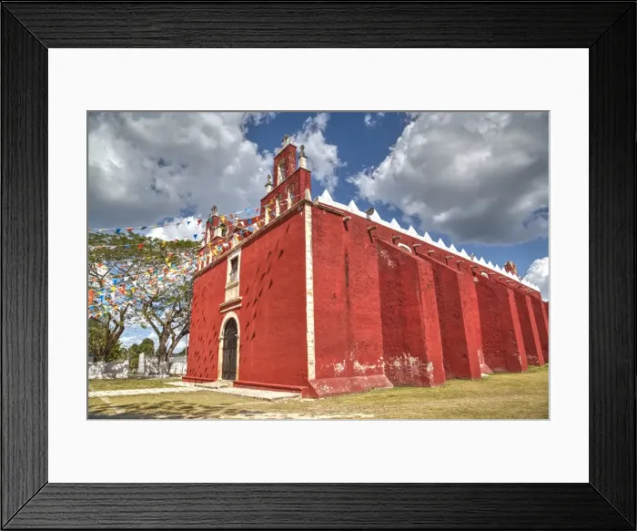 Framed Print : Teabo Convent of Saints Peter and Paul, built in late 17th century, Route of the Convents Framed Print : Teabo Convent of Saints Peter and Paul, built in late 17th century, Route of the Convents