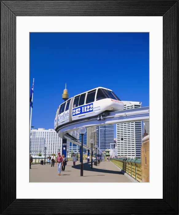 Framed Print : Darling Harbour, Sydney, Australia Framed Print : Darling Harbour, Sydney, Australia
