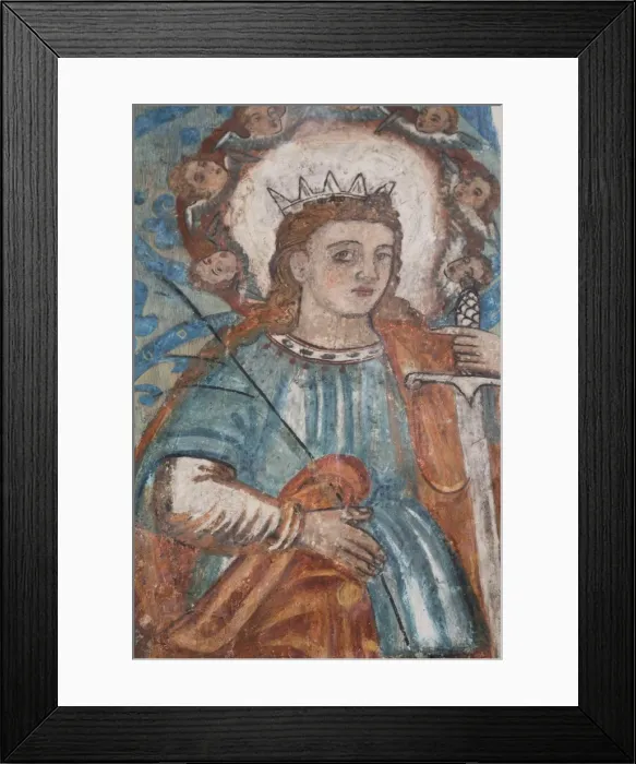 Framed Print : A 16th century fresco, Church of San Bernadino de Siena and Convent of Sisal, founded in 1552 Framed Print : A 16th century fresco, Church of San Bernadino de Siena and Convent of Sisal, founded in 1552