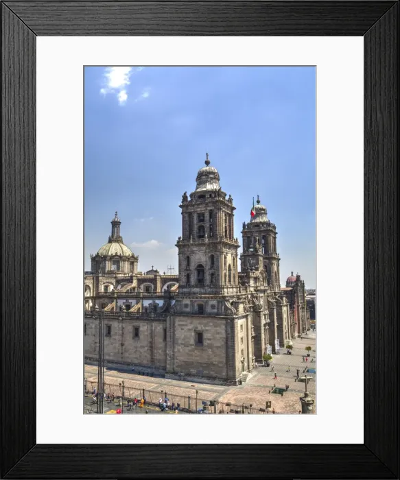 Framed Print : Metropolitan Cathedral, Mexico City, Mexico D. F. Mexico, North America Framed Print : Metropolitan Cathedral, Mexico City, Mexico D. F. Mexico, North America