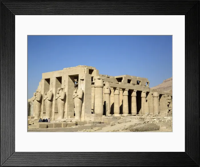 Framed Print : Hypostyle Hall, The Ramesseum, Luxor, West Bank, Thebes, UNESCO World Heritage Site Framed Print : Hypostyle Hall, The Ramesseum, Luxor, West Bank, Thebes, UNESCO World Heritage Site
