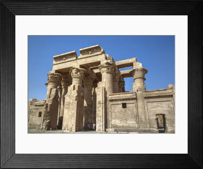 Framed Print : Temple of Haroeris and Sobek, Kom Ombo, Egypt, North Africa, Africa Framed Print : Temple of Haroeris and Sobek, Kom Ombo, Egypt, North Africa, Africa