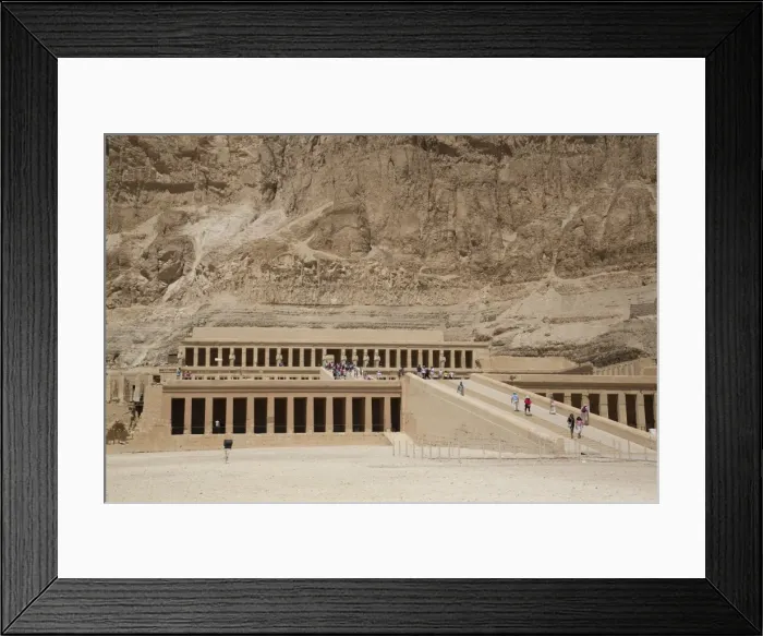 Framed Print : Deir-el-Bahri (Hatshepsuts Temple), West Bank Thebes, UNESCO World Heritage Site Framed Print : Deir-el-Bahri (Hatshepsuts Temple), West Bank Thebes, UNESCO World Heritage Site