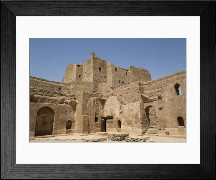 Framed Print : Monastery of St. Simeon, founded in the 7th century, Aswan, Egypt, North Africa, Africa Framed Print : Monastery of St. Simeon, founded in the 7th century, Aswan, Egypt, North Africa, Africa