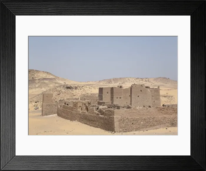 Framed Print : Monastery of St. Simeon, founded in the 7th century, Aswan, Egypt, North Africa, Africa Framed Print : Monastery of St. Simeon, founded in the 7th century, Aswan, Egypt, North Africa, Africa
