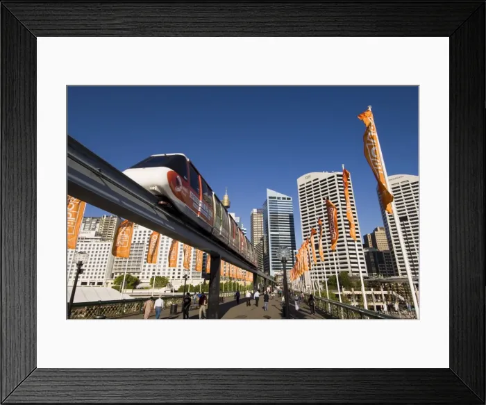 Framed Print : Darling Harbour, Sydney, New South Wales, Australia, Pacific Framed Print : Darling Harbour, Sydney, New South Wales, Australia, Pacific