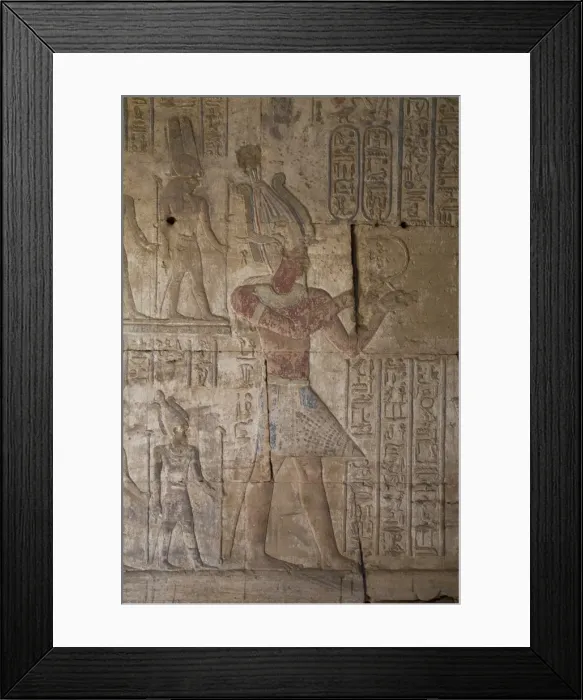 Framed Print : Bas-reliefs inside the Temple of Opet, Karnak Temple, Luxor, Thebes, UNESCO World Heritage Site Framed Print : Bas-reliefs inside the Temple of Opet, Karnak Temple, Luxor, Thebes, UNESCO World Heritage Site