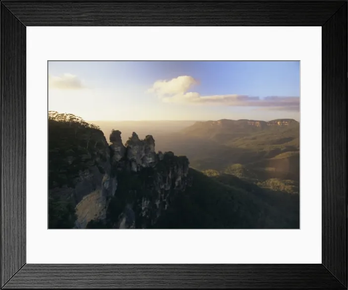 Framed Print : The Three Sisters from Echo Point, Katoomba, the Blue Mountains, west of Sydney Framed Print : The Three Sisters from Echo Point, Katoomba, the Blue Mountains, west of Sydney