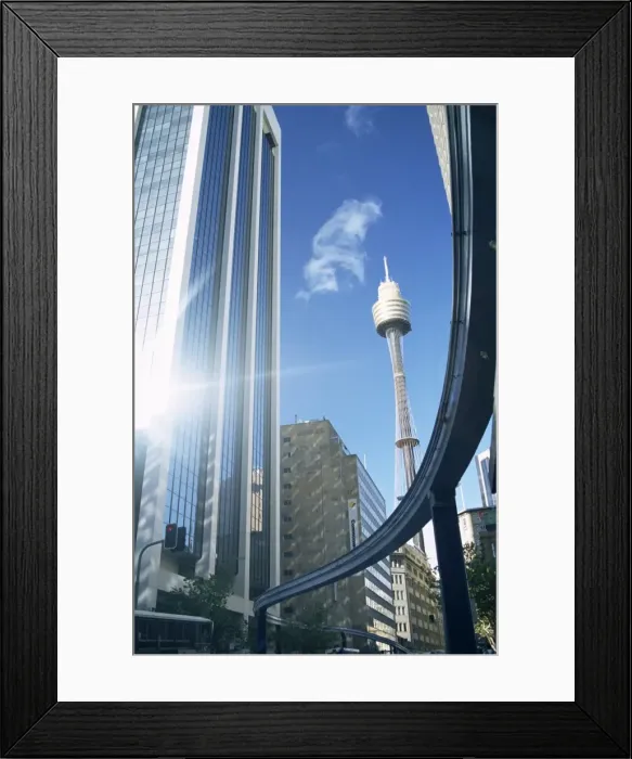 Framed Print : Modern buildings, Sydney, New South Wales, Australia, Pacific Framed Print : Modern buildings, Sydney, New South Wales, Australia, Pacific