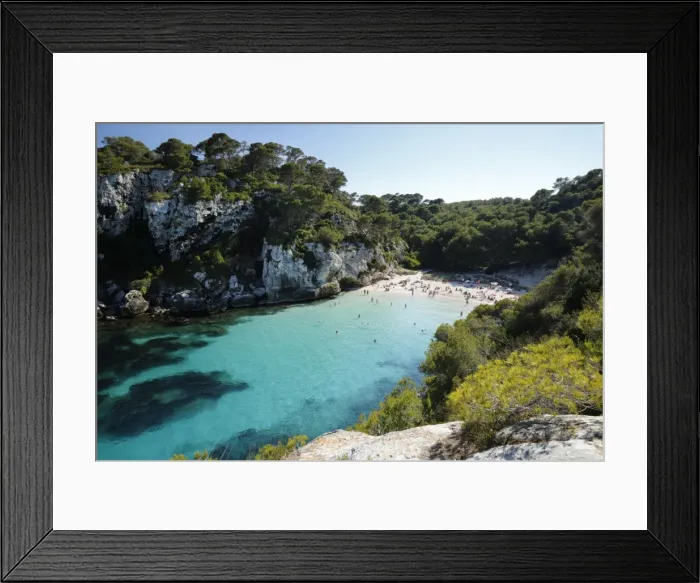 Framed Print : Cala Macarelleta, near Cala Galdana, South West Coast, Menorca, Balearic Islands Framed Print : Cala Macarelleta, near Cala Galdana, South West Coast, Menorca, Balearic Islands