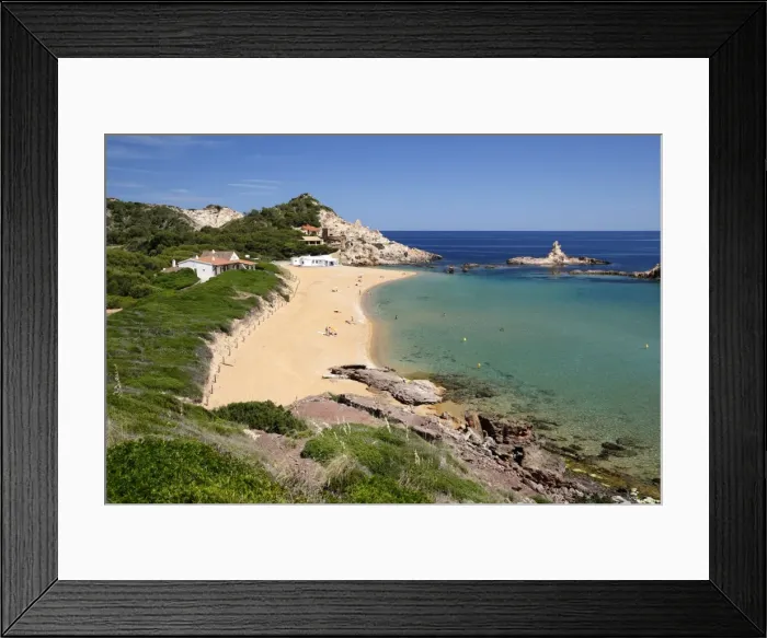 Framed Print : Cala Pregonda, near Fornells, North Coast, Menorca, Balearic Islands, Spain, Mediterranean Framed Print : Cala Pregonda, near Fornells, North Coast, Menorca, Balearic Islands, Spain, Mediterranean