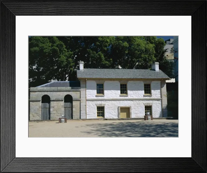 Framed Print : Cadmans House, The Rocks historical district, Sydney, New South Wales (N Framed Print : Cadmans House, The Rocks historical district, Sydney, New South Wales (N