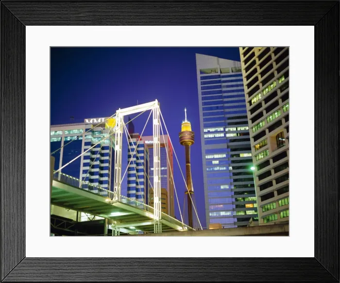 Framed Print : Sydney Tower (centre) Sydney, Australia Framed Print : Sydney Tower (centre) Sydney, Australia