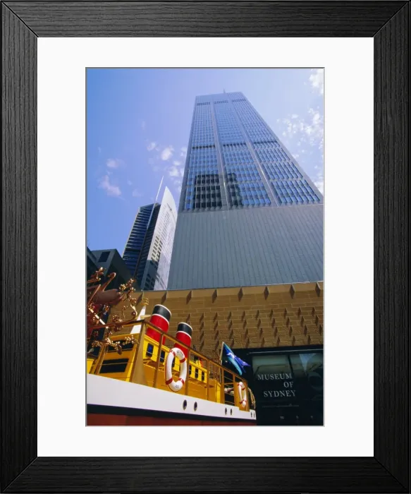 Framed Print : Museum of Sydney, Sydney, New South Wales, Australia Framed Print : Museum of Sydney, Sydney, New South Wales, Australia