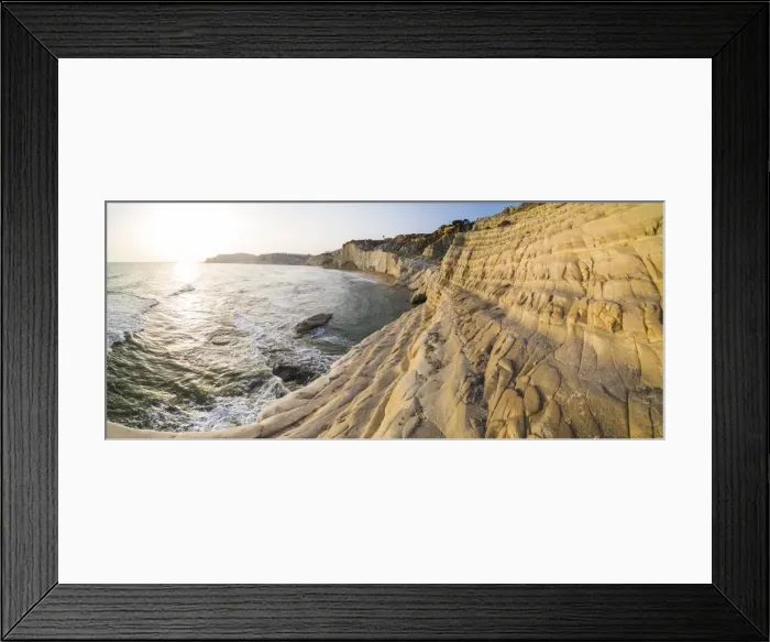 Framed Print : Scala dei Turchi at sunset, Realmonte, Agrigento, Sicily, Italy, Mediterranean, Europe Framed Print : Scala dei Turchi at sunset, Realmonte, Agrigento, Sicily, Italy, Mediterranean, Europe