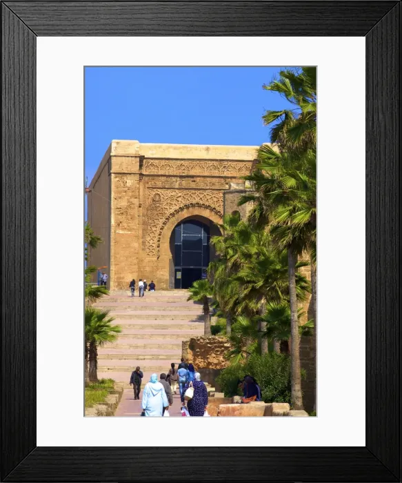 Framed Print : Bab Oudaia, Oudaia Kasbah, Rabat, Morocco, North Africa, Africa Framed Print : Bab Oudaia, Oudaia Kasbah, Rabat, Morocco, North Africa, Africa