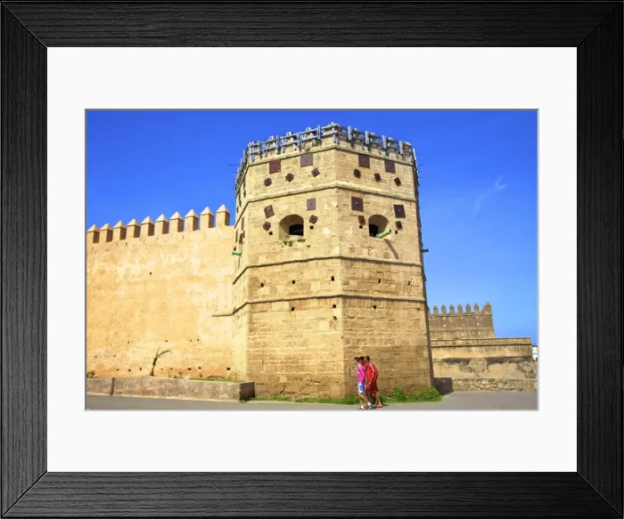Framed Print : City Walls, Oudaia Kasbah, Rabat, Morocco, North Africa, Africa Framed Print : City Walls, Oudaia Kasbah, Rabat, Morocco, North Africa, Africa