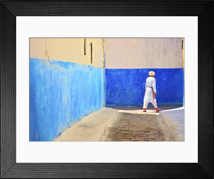 Framed Print : Oudaia Kasbah, Rabat, Morocco, North Africa, Africa