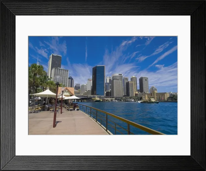 Framed Print : Circular Quay, Sydney, New South Wales, Australia, Pacific Framed Print : Circular Quay, Sydney, New South Wales, Australia, Pacific