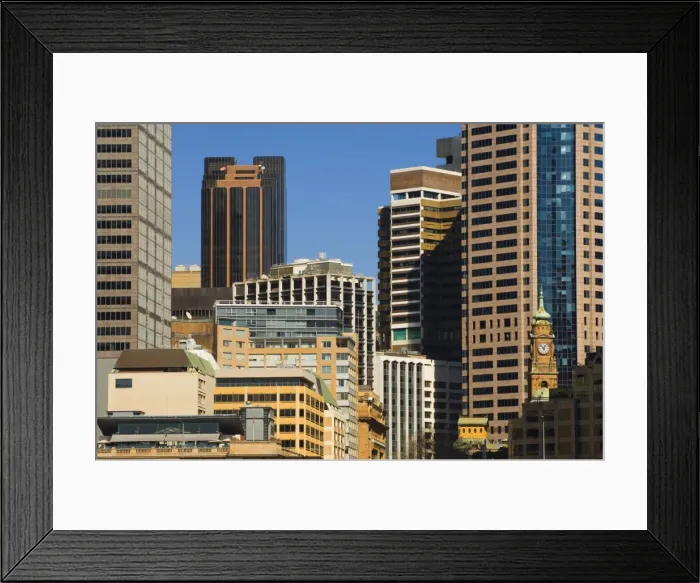 Framed Print : Downtown, Sydney, New South Wales, Australia, Pacific Framed Print : Downtown, Sydney, New South Wales, Australia, Pacific
