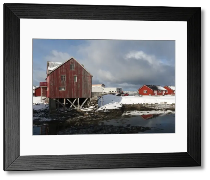 Framed Print : Andenes, Vesteralen Islands, Arctic, Norway, Scandinavia, Europe