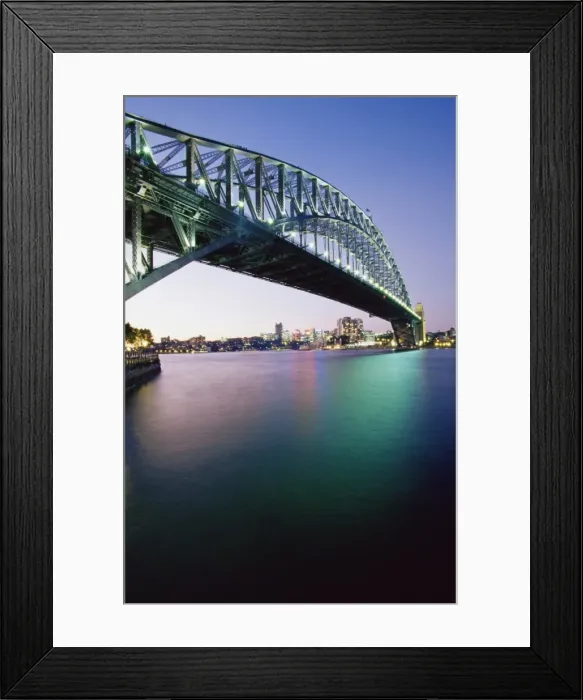 Framed Print : Sydney Harbour Bridge, Circular Quay Pier, Sydney, New South Wales, Australia, Pacific Framed Print : Sydney Harbour Bridge, Circular Quay Pier, Sydney, New South Wales, Australia, Pacific