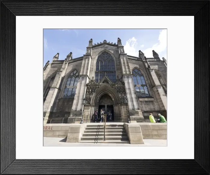 Framed Print : St. Giles Cathedral West Front, Edinburgh, Scotland, United Kingdom, Europe Framed Print : St. Giles Cathedral West Front, Edinburgh, Scotland, United Kingdom, Europe