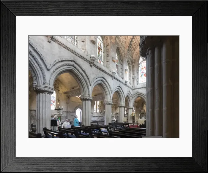 Framed Print : Interior, Rosslyn Chapel, Roslin, Midlothian, Scotland, United Kingdom, Europe Framed Print : Interior, Rosslyn Chapel, Roslin, Midlothian, Scotland, United Kingdom, Europe