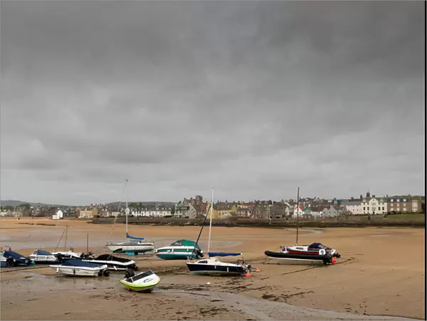 Elie at low tide, Fife Coast, Scotland, United Kingdom, Europe