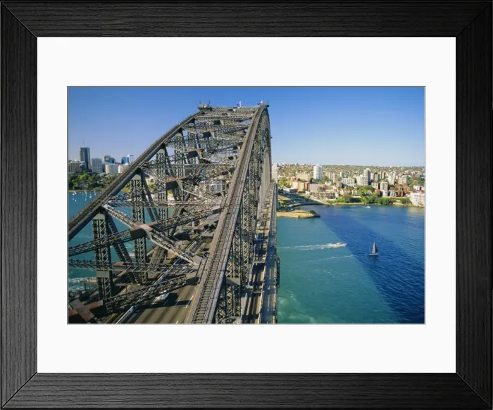 Framed Print : Sydney Harbour Bridge, Sydney, New South Wales, Australia Framed Print : Sydney Harbour Bridge, Sydney, New South Wales, Australia