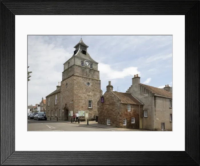 Framed Print : Crail Tollbooth, Fife Coast, Scotland, United Kingdom, Europe