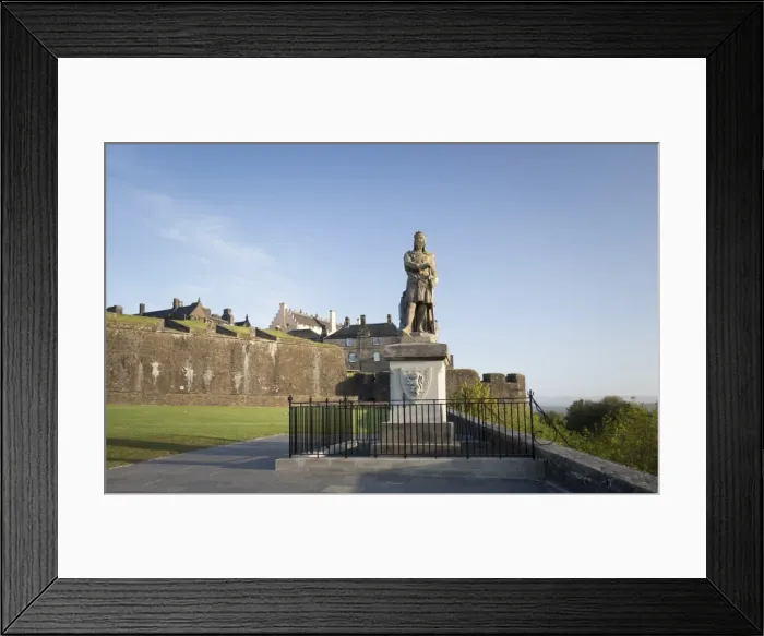 Framed Print : Statue of Robert the Bruce, Stirling Castle, Scotland, United Kingdom, Europe Framed Print : Statue of Robert the Bruce, Stirling Castle, Scotland, United Kingdom, Europe
